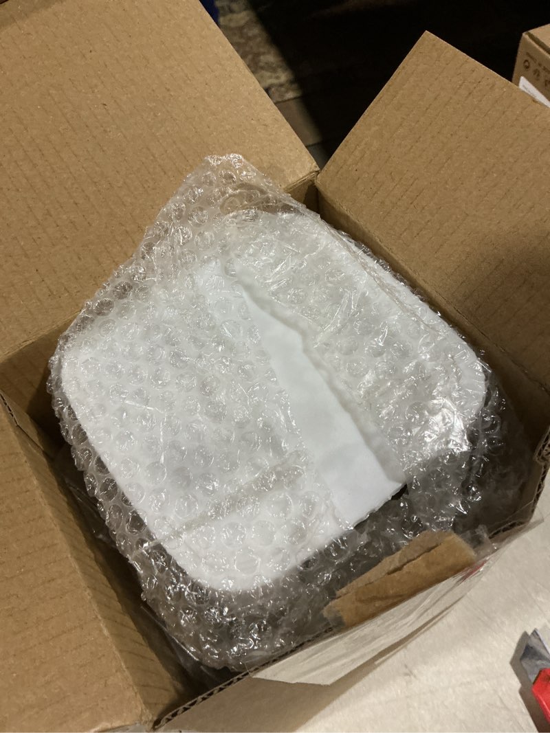 Condition photo showing As Is for Auto Gravity Food Dispenser for Cage Hanging, 41OZ Capacity Hanging Automatic Pet Cage Feeder, Food Bowl for Cats Dogs Rabbit Ferret Chinchilla Bird Hedgehog Guinea Pig (White)