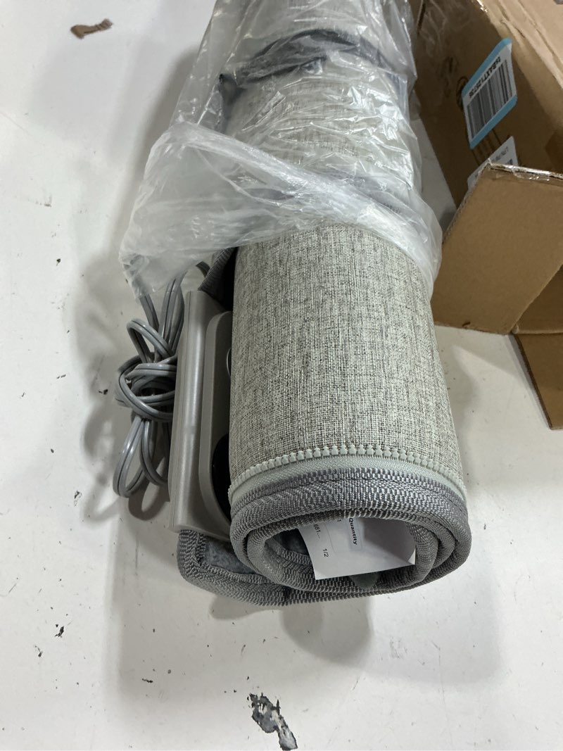 Condition photo showing Good Condition for vevor under desk space heater,rollable foot warmer portable for home&office,timer & secure,quiet for legs,ankles,touch&remote control personal electric round surround warming pad,over-heat protection