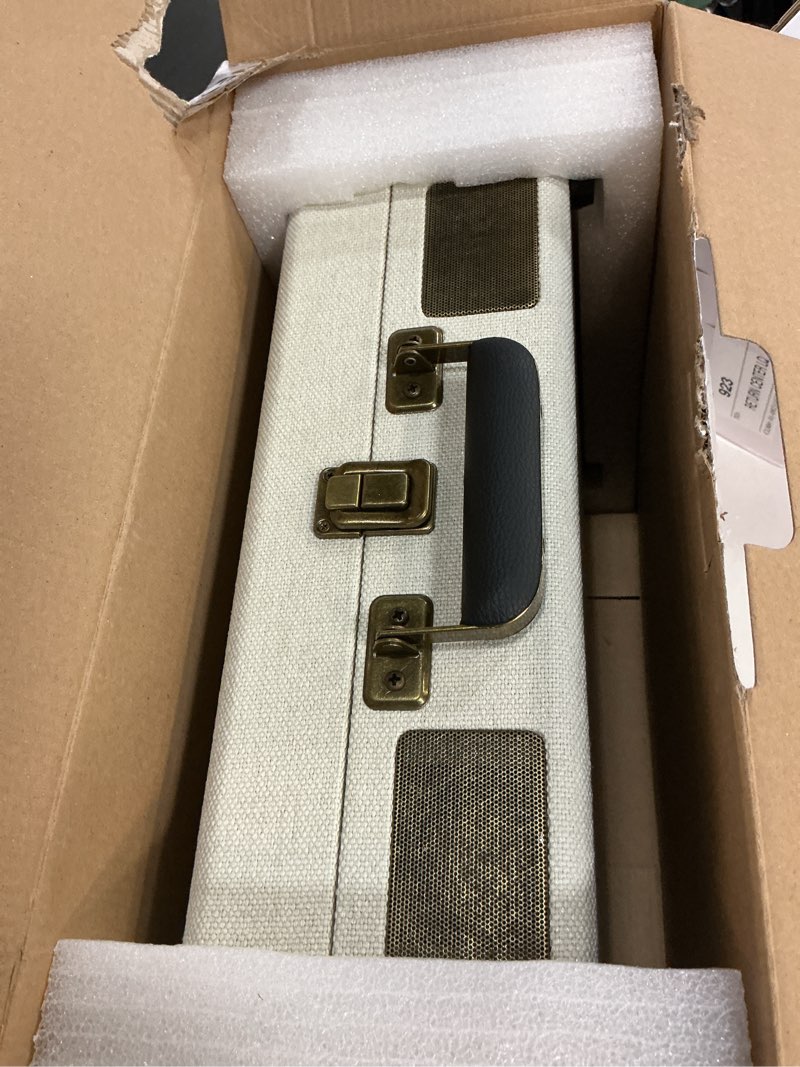 Condition photo showing Good Condition for victrola venture suitcase record player with bluetooth® - oak