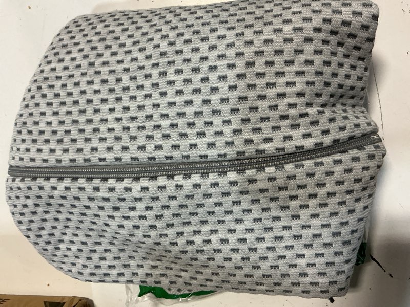 Condition photo showing Good Condition for planetofbamboo bamboo viscose top layer wedge pillow case cover, moisture-wicking, cooling and breathable wedge pillow cover with zipper (gray, 24w x 24l x 7.5h inch) gray 24w x 24l x 7.5h inch
