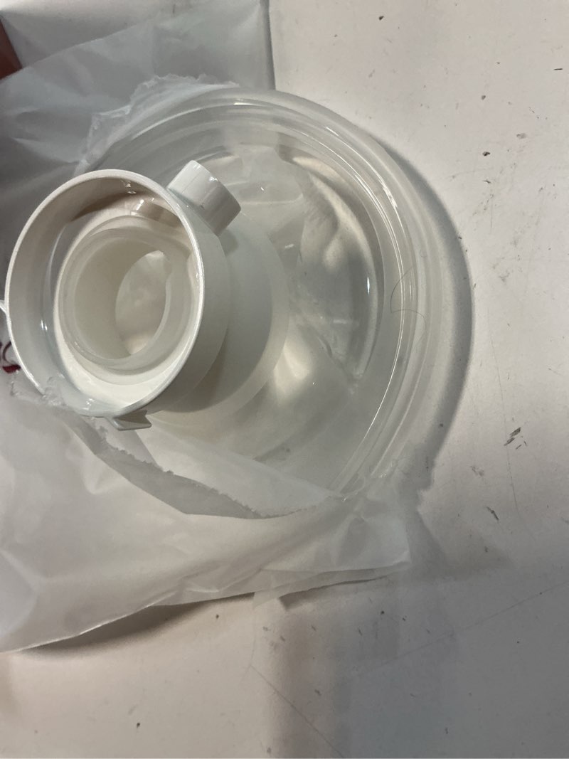 Condition photo showing Good Condition for Momcozy Double-Sealed Flange 24mm Compatible with Momcozy M5 Breast Pump. Original M5 Breast Pump Replacement Accessories, 1PC (24mm) DL 24mm Transparent