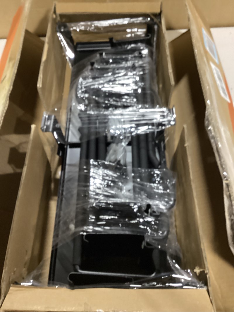 Condition photo showing Good Condition for TORACK Garage Storage Organizer Systems, Wall Mount Overhead shelving, 48 inch Heavy Duty Steel Tool Racks, 6-Pack 12'' Double Hooks, 48 inch by 7 inch Floating Shelves, up to 1200Ibs Upgraded Metal Rack