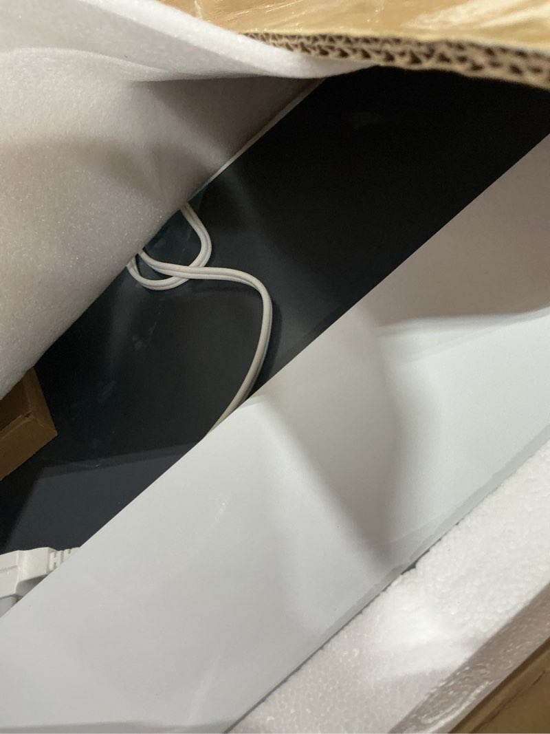 Condition photo showing Good Condition for amorho led bathroom mirror large 77"x 36" with front light and backlit, stepless dimmable wall mirrors with anti-fog, shatter-proof, memory, 3 colors, double led vanity mirror 77"l x 36"w front and backlit