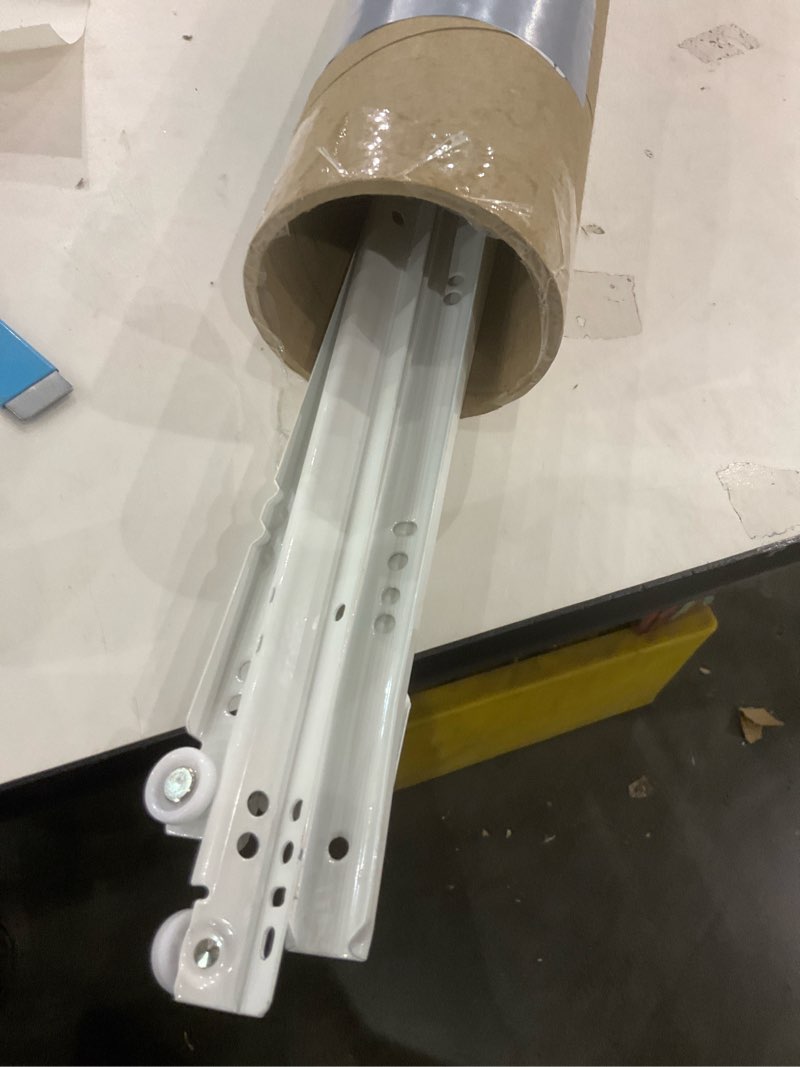 Condition photo showing Good Condition for Prime-Line MP7214 Drawer Slide Kit, 23-3/4 In., Steel Tracks, White Powder Coat (1-Set)