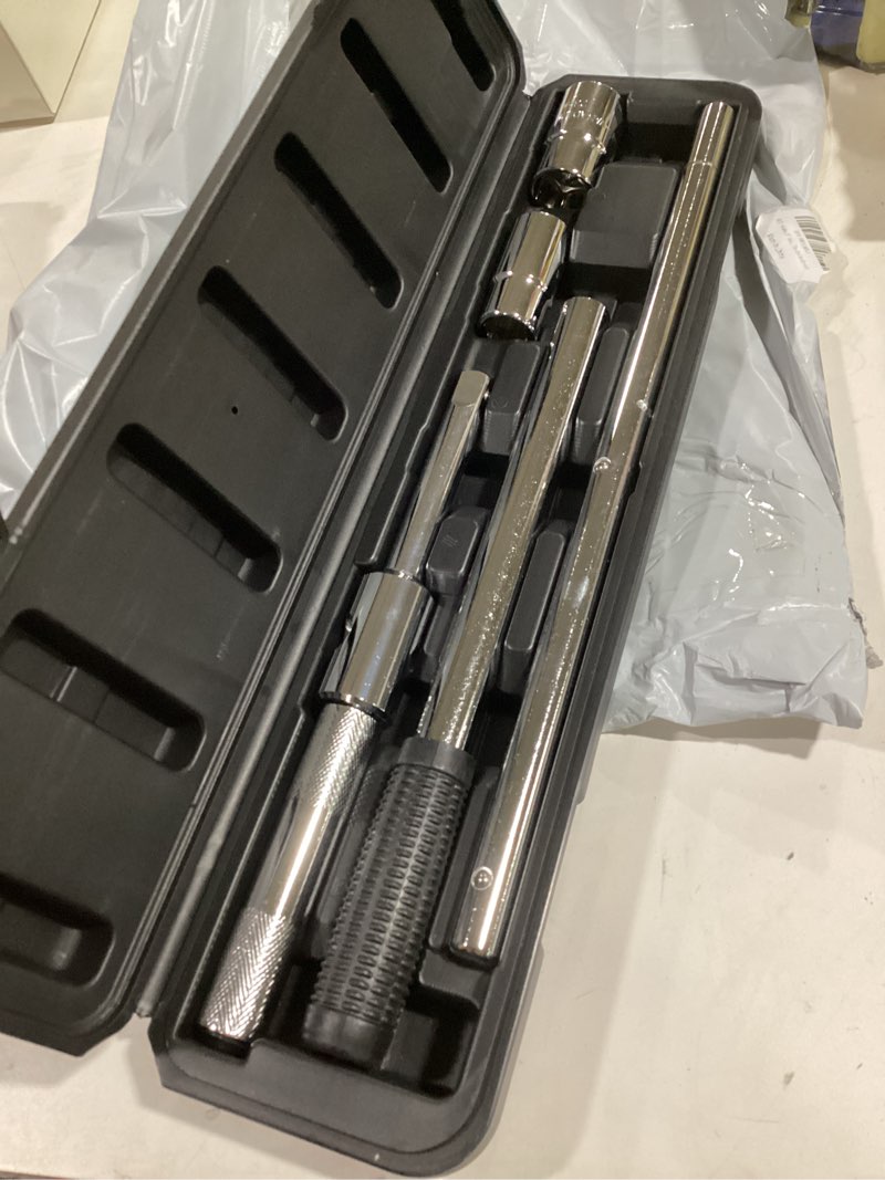 Condition photo showing Good Condition for 25'' Extended Lug Wrench with Blow Storage Case, 4 Way Wheel Nut Wrench with Standard Sockets (17mm, 19mm, 21mm & 23mm), Labor Saving Tire Iron Tyre Wrench