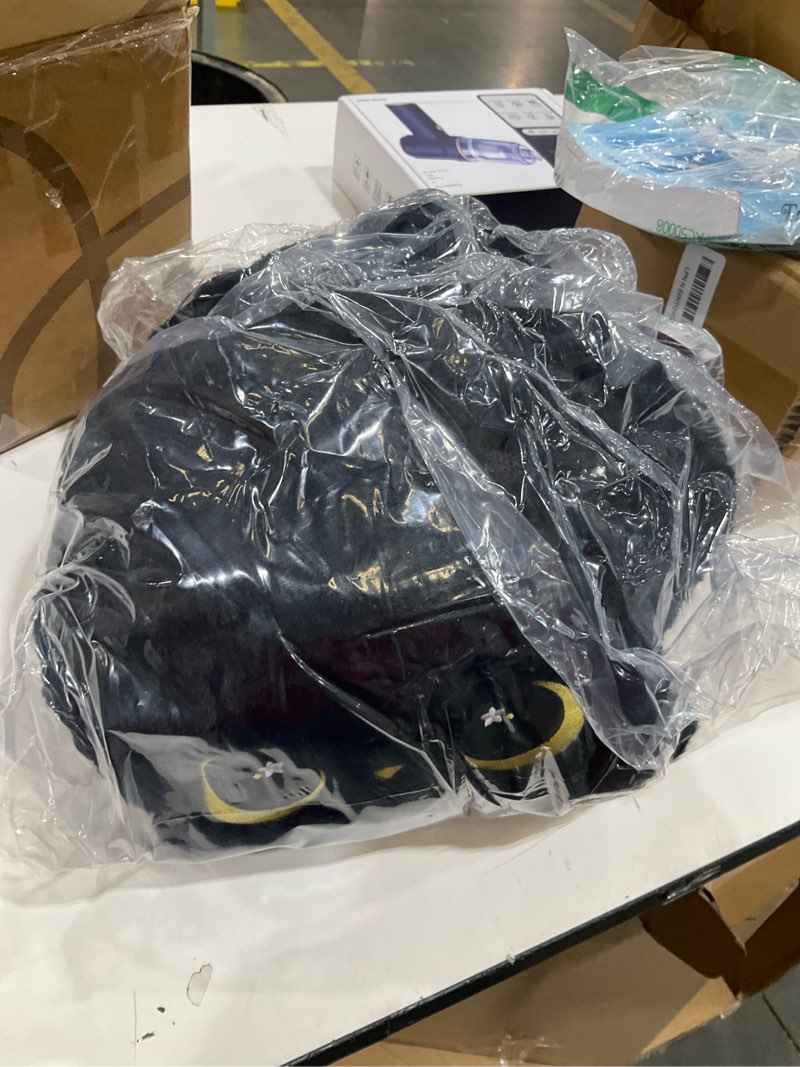 Condition photo showing New/Like New for mewaii black cat plush, cute cat plushies toy, soft kitten plushie cuddle pillow, anime plushie doll, cute stuff toys gift for girls, boys and males (16 inch) black cat 16 inch