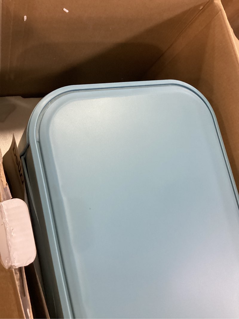 Condition photo showing Good Condition for bella 6 qt slim air fryer, fits-anywhere™ kitchenware, evergood™ ceramic nonstick coating, adjustable temperature, 6 preset cooking options, 60 min auto shutoff w audible tone, 5lb capacity, surf 6 qt surf