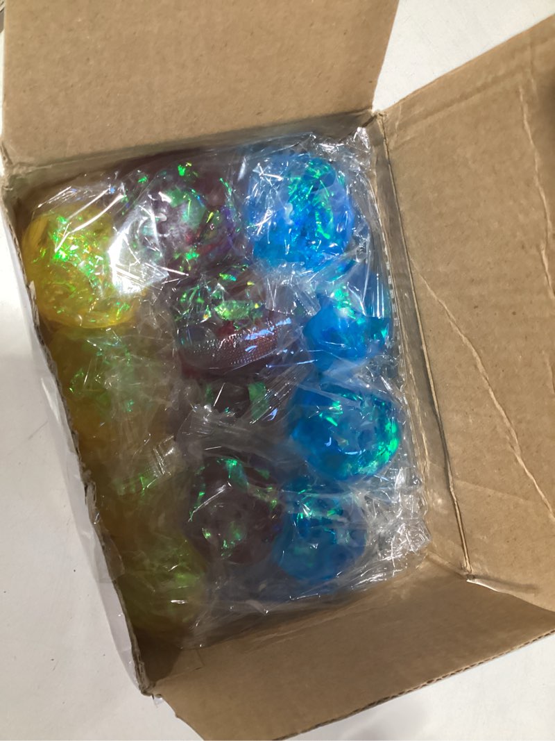 Condition photo showing Good Condition for 24 pack valentine day gifts for kids classroom valentines day cards with fidget stress balls for kids school stretchy balls squeeze toys valentines for class exchange gifts party favors boys girls