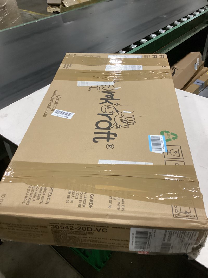 Condition photo showing Good Condition for storkcraft changing amd storage table