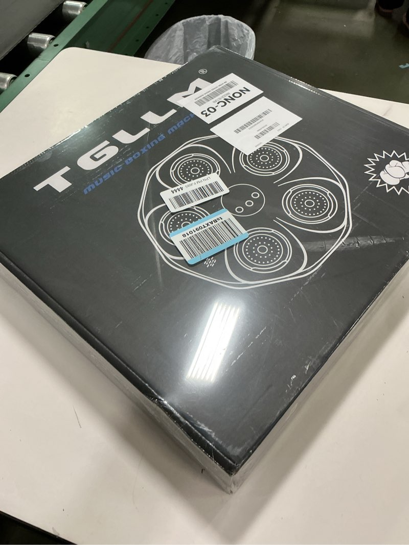 Condition photo showing New/Like New for Music Boxing Machine, Interactive Punching Trainer with Boxing Gloves, Large Size Wall Mounted Electronic Boxing Target for Kids, 9 Modes & 9 Speeds