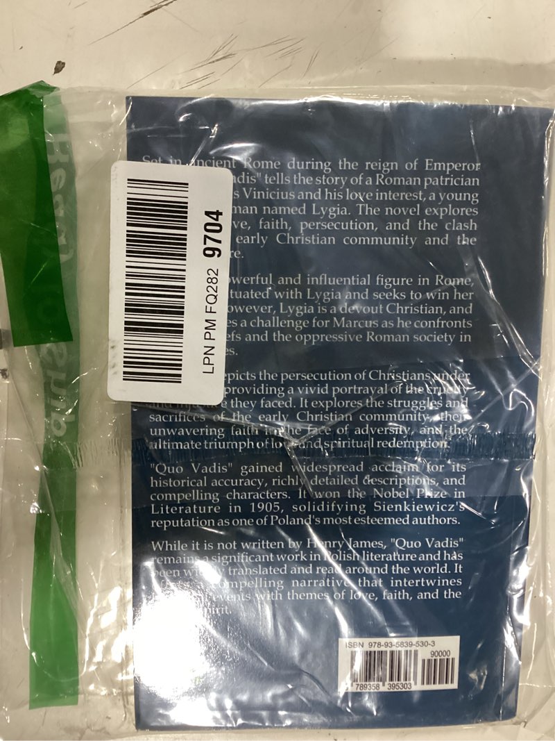 Condition photo showing Good Condition for Quo vadis? (German Edition)