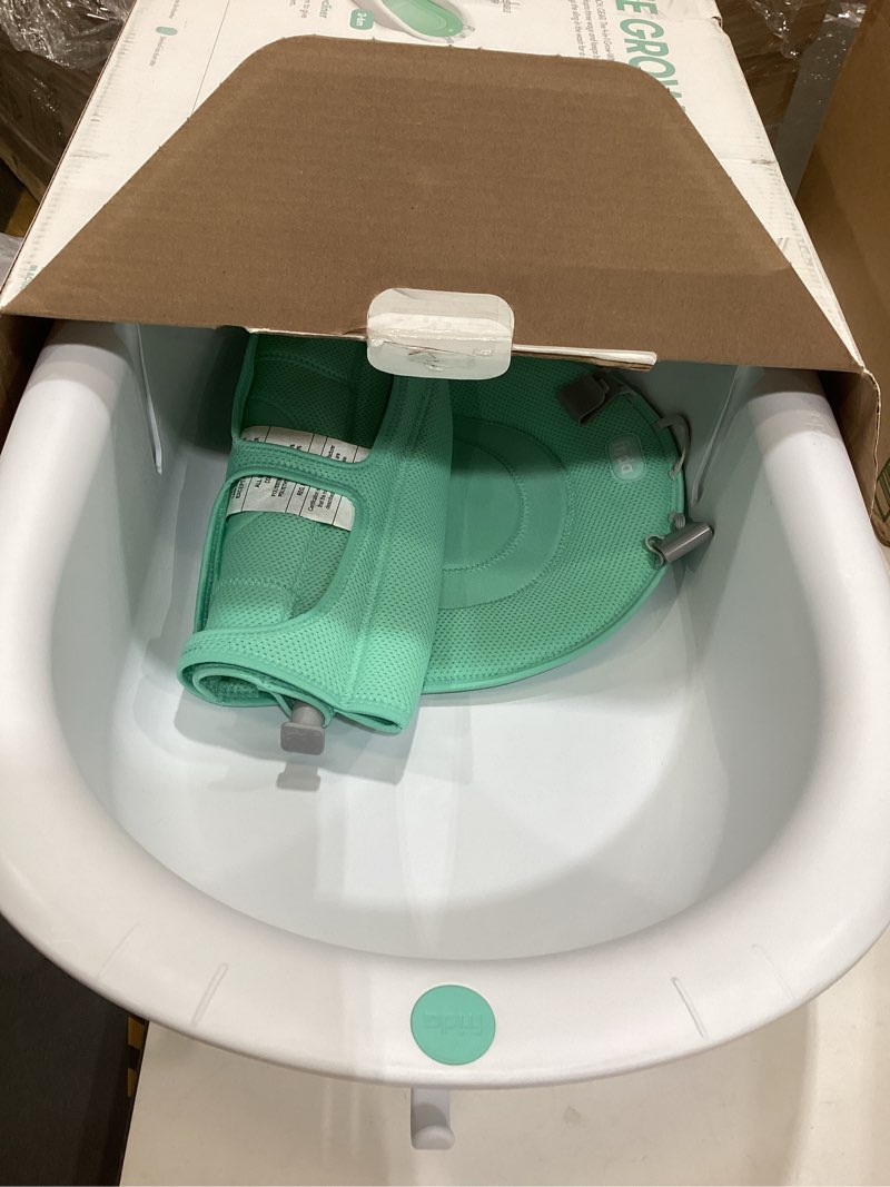 Condition photo showing Good Condition for Frida Baby 4-in-1 Grow-with-Me Baby Bathtub, Baby Tub for Newborns to Toddler with Removable Bath Seat & Backrest for Bath Support in Tub
