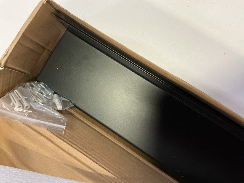 Condition photo showing New/Like New for tidyfriend cash drawer under counter mount brackets 2.6 x 16.3 x 4.1 inches, compatible with 16 to 17 inch under counter cash drawer, easy installation with heavy duty steel register support frame 16 inches (1 pack) black