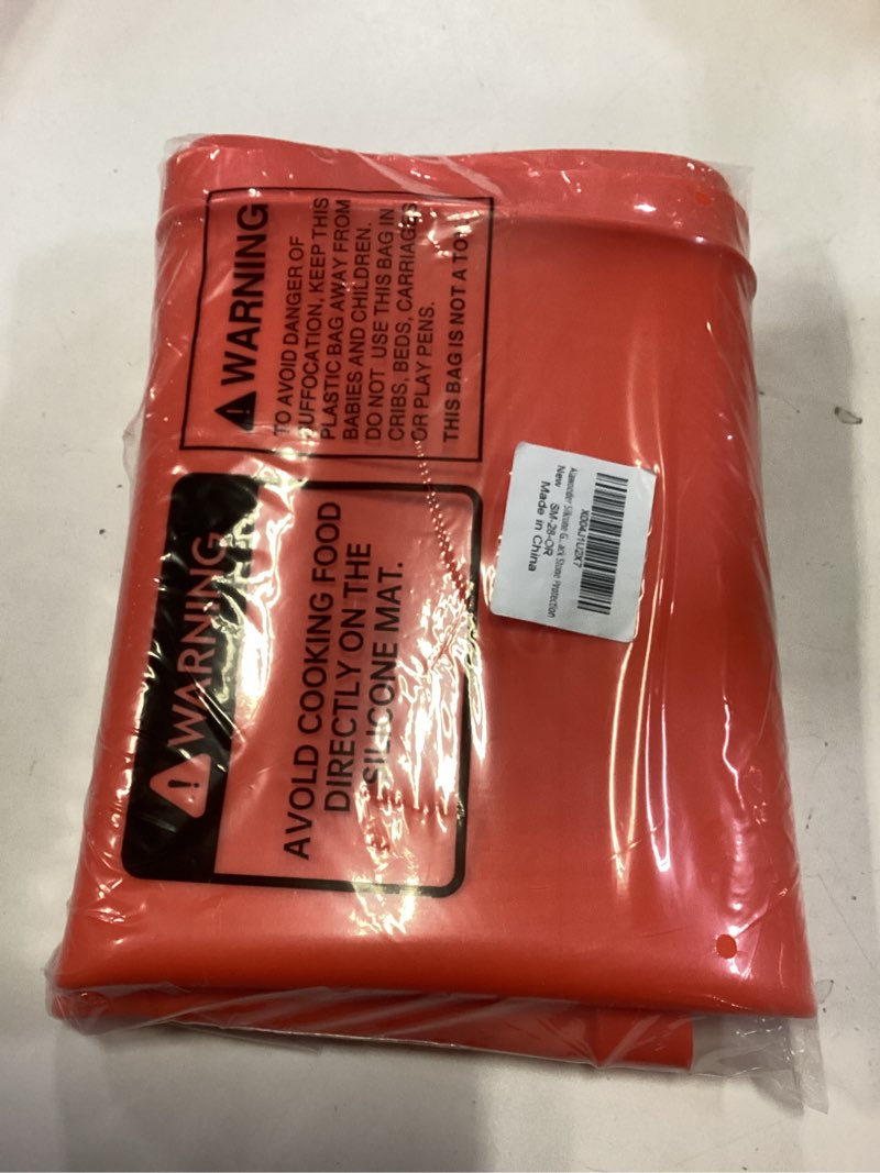 Condition photo showing New/Like New for Alawooder Silicone Griddle Mat for Blackstone Griddle 28 Inch - Food Grade Silicone Griddle Cover for Blackstone Flat Top Grill, 28" Thickened Buddy Mat Grilling Accessory for Black Stone Protection Orange - 28 Inch