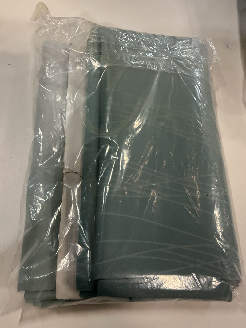 Condition photo showing Good Condition for Estelar Textiler Stone Blue and Greyish White Blackout Curtains 72 Inch Length 2 Panels Set, Room Darkening Grommet Ombre Curtains for Bedroom, Thermal Insulated Light Blocking Gradient Drapes,52Wx72L 52"W x 72"L (Pack of 2) Stone Blue and Greyish White