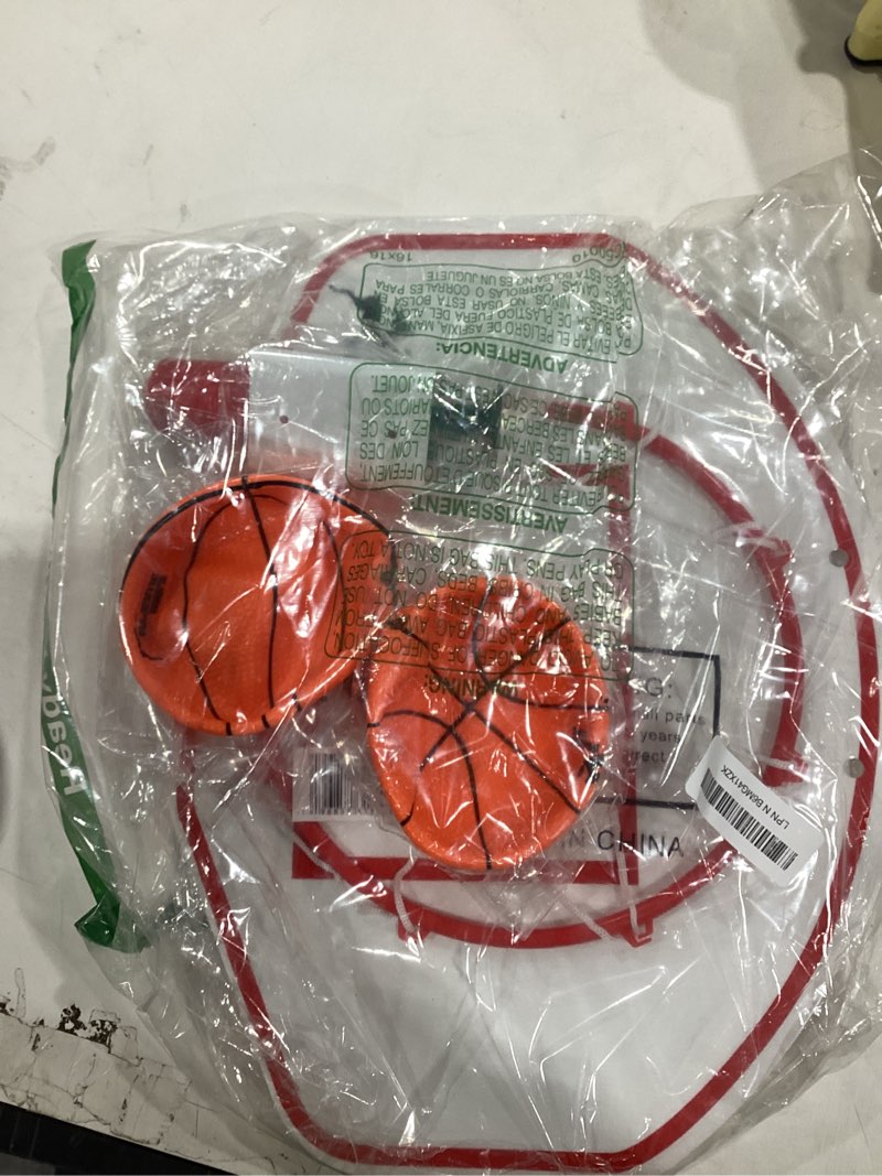 Condition photo showing Good Condition for Mini Basketball Hoop - Indoor Basketball Hoop - Durable Plastic Basketball Hoop for Kids and Adults - No Assembling - Premium Basketball Game with Ball and Pump