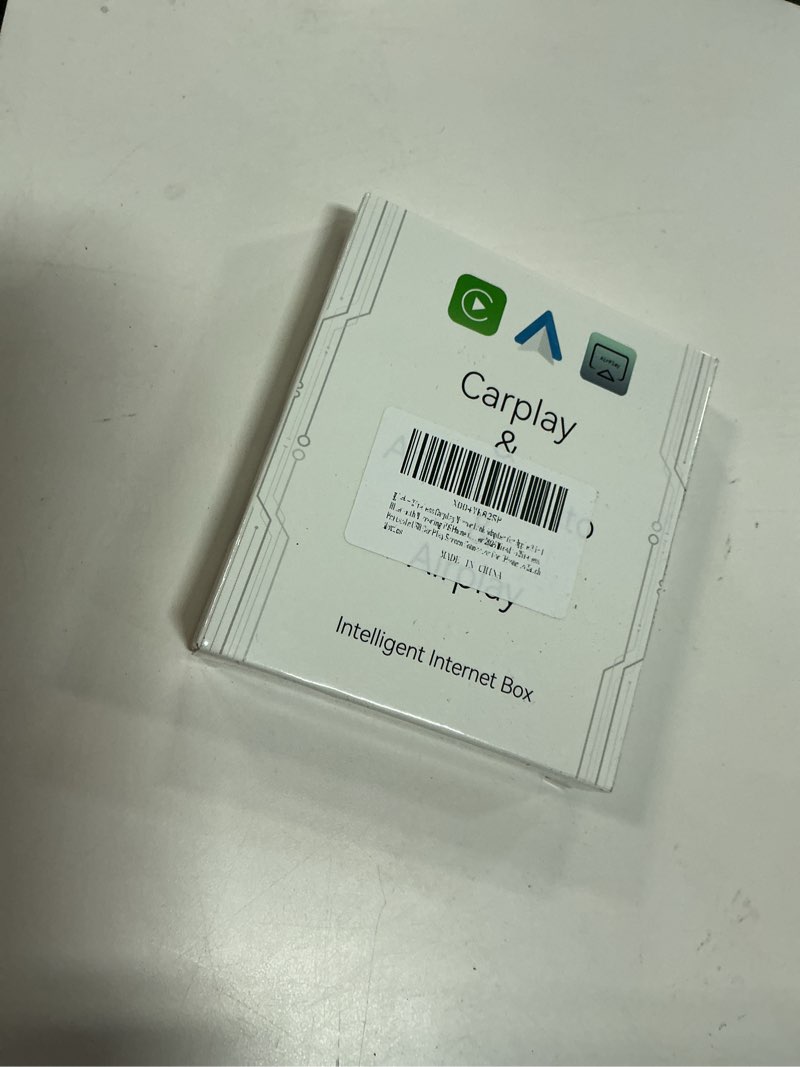 Condition photo showing New/Like New for Wireless Carplay Mirror Link Adapter for Apple 3 in 1 Bluetooth Mirroring iOS Phone to Car Screen Adapter 2026 Wired to Wireless Portable USB Car Play Screen Connector for iPhone to Watch Movies