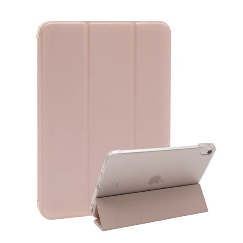 body glove tablet folio case for ipad (a16) / ipad (10th generation) - rose gold