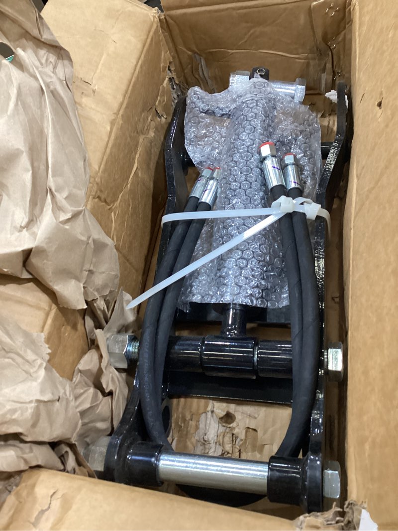 Hydraulic Thumb Clip for Mini Excavators Digger Single Hole Hydraulic Thumb Attachment for 1-1.8Ton 