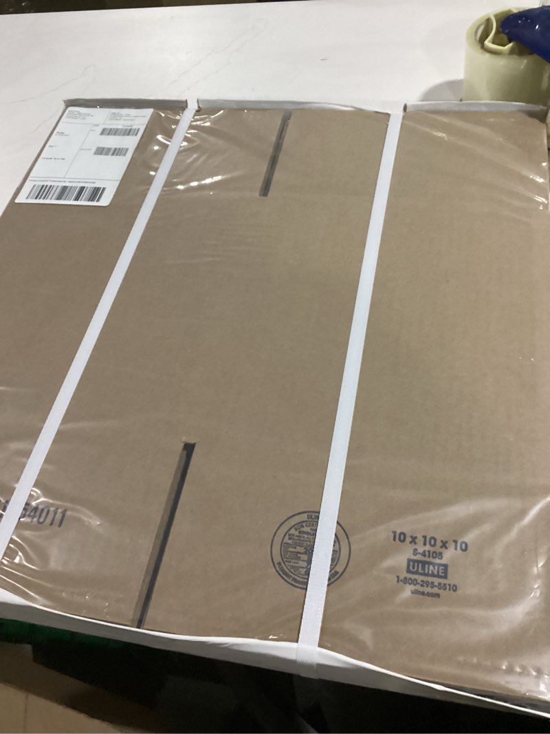 IDL Packaging Cube Corrugated Shipping Boxes 10"L x 10”W x 10"H (Pack of 5) - Excellent Choice of St