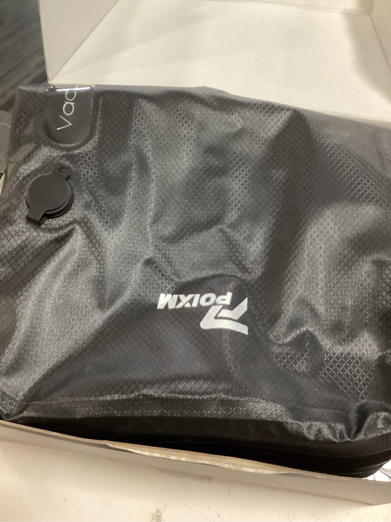 Condition photo showing New/Like New for vacuum bags for travel with wireless pump, 180° open zipper, ip67 waterproof, reusable space saver compression bags for home storage, backpack, suitcase(3 pack + pump) black - 3pc+p small