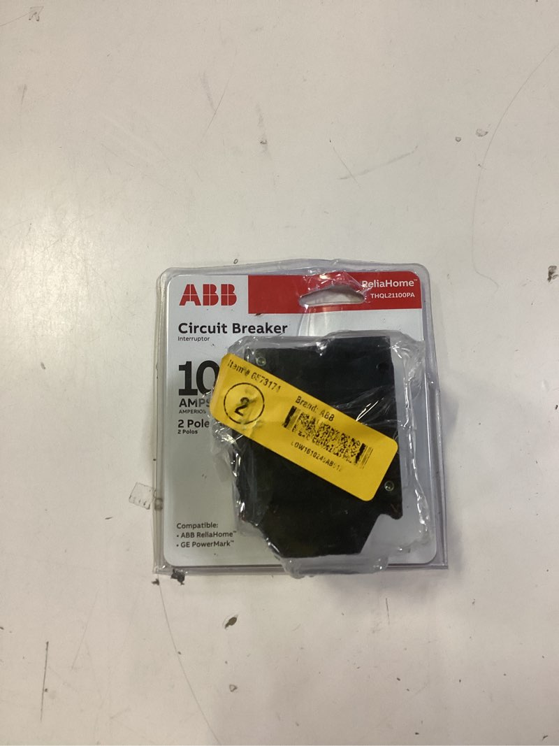 Condition photo showing New/Like New for 100 amp 1 in. double-pole circuit breaker (thql21100pa)