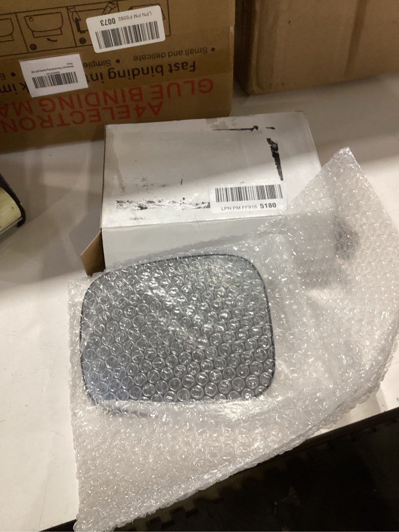 dorman 56823 passenger side door mirror glass compatible with select volvo models