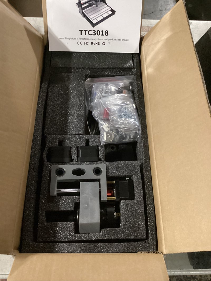 Condition photo showing Good Condition for 3018 CNC Router Mahine 3 Axis Desktop All-Metal CNC Router Machine with GRBL Offline Control Mini CNC Machine for Plastic Acrylic PCB PVC Wood Carving Milling, Engraving Area 300x180x40mm