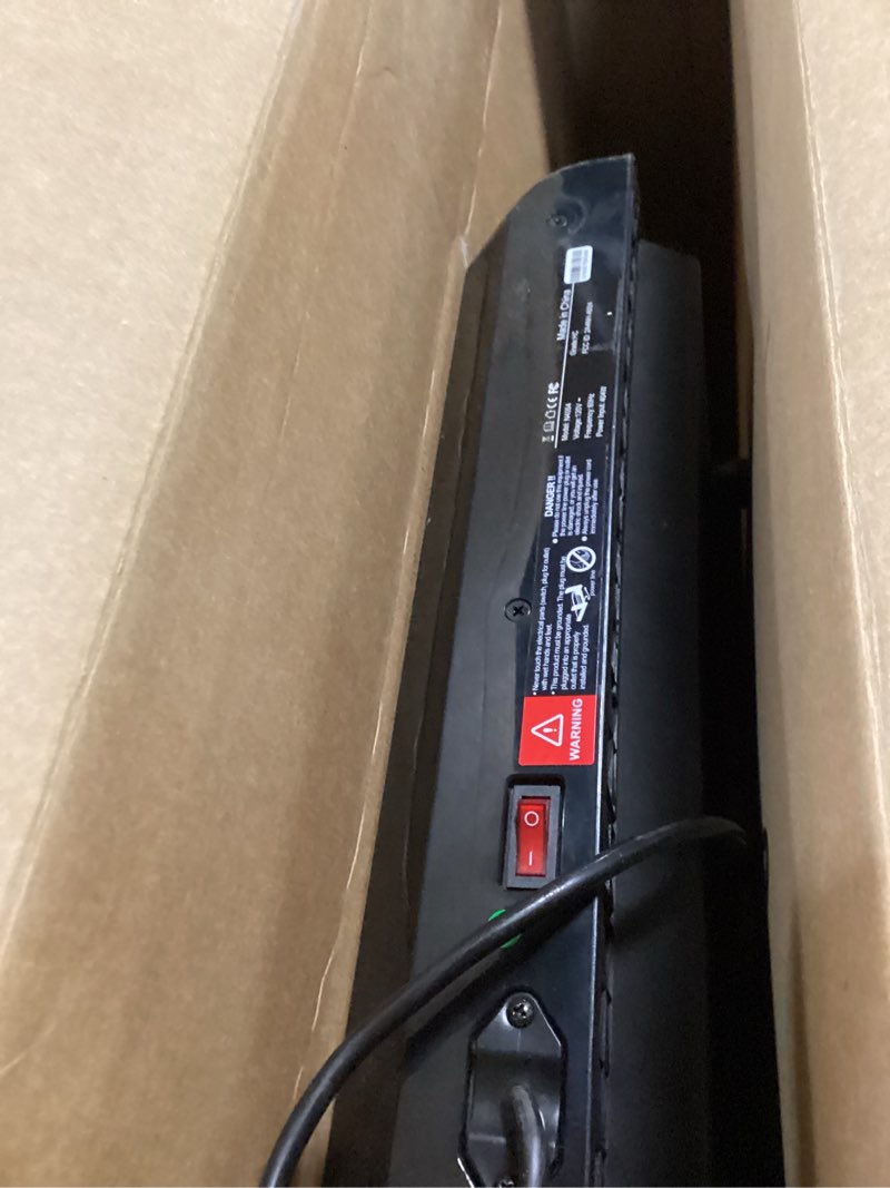 Condition photo showing As Is for Walking Treadmill Pad with Incline,Walking 2.5HP for Home and Office, 265Lbs Weight Capacity,Treadmill with APP &Remote Control, LED Display Yellow