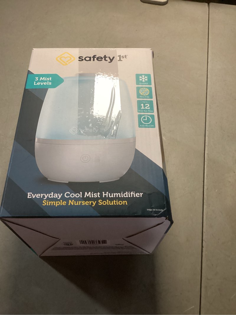 Condition photo showing Good Condition for safety 1st filter free cool mist humidifier, blue