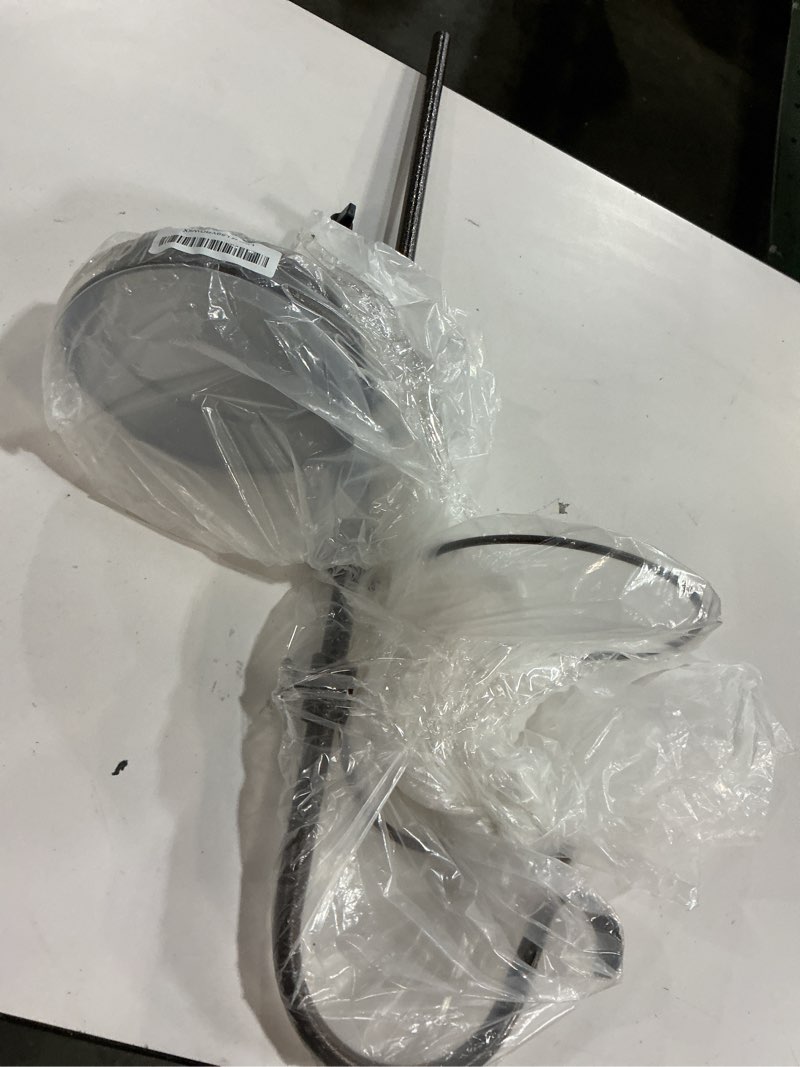 Condition photo showing As Is for Deck Bird Feeding Station | Premium Multi Feeder Hanging Kit with Bird Bath & Sock Feeder | Attracts Wild Birds, Planter Hanger Hook for Outdoor Deck, Patio, Garden 32.2 Inch deck pole