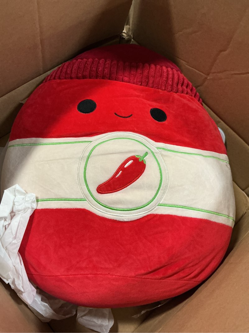 Condition photo showing Good Condition for squishmallows original 16-inch illia red sriracha - large ultrasoft official jazwares plush