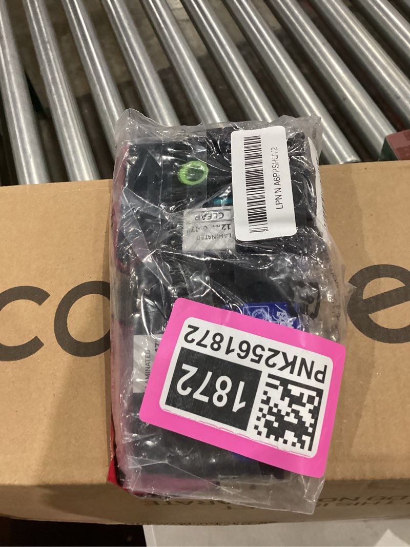 Condition photo showing Good Condition for Label KINGDOM TZe-131 Clear Label Tape Compatible with Brother Label Maker Tape TZe131 TZe TZ Tape 12mm 0.47 Laminated Clear P Touch Tape 1/2" Use for Brother PT-D210 PT-D200 PTH110, 3-Pack Black on Clear 12mm (0.47")