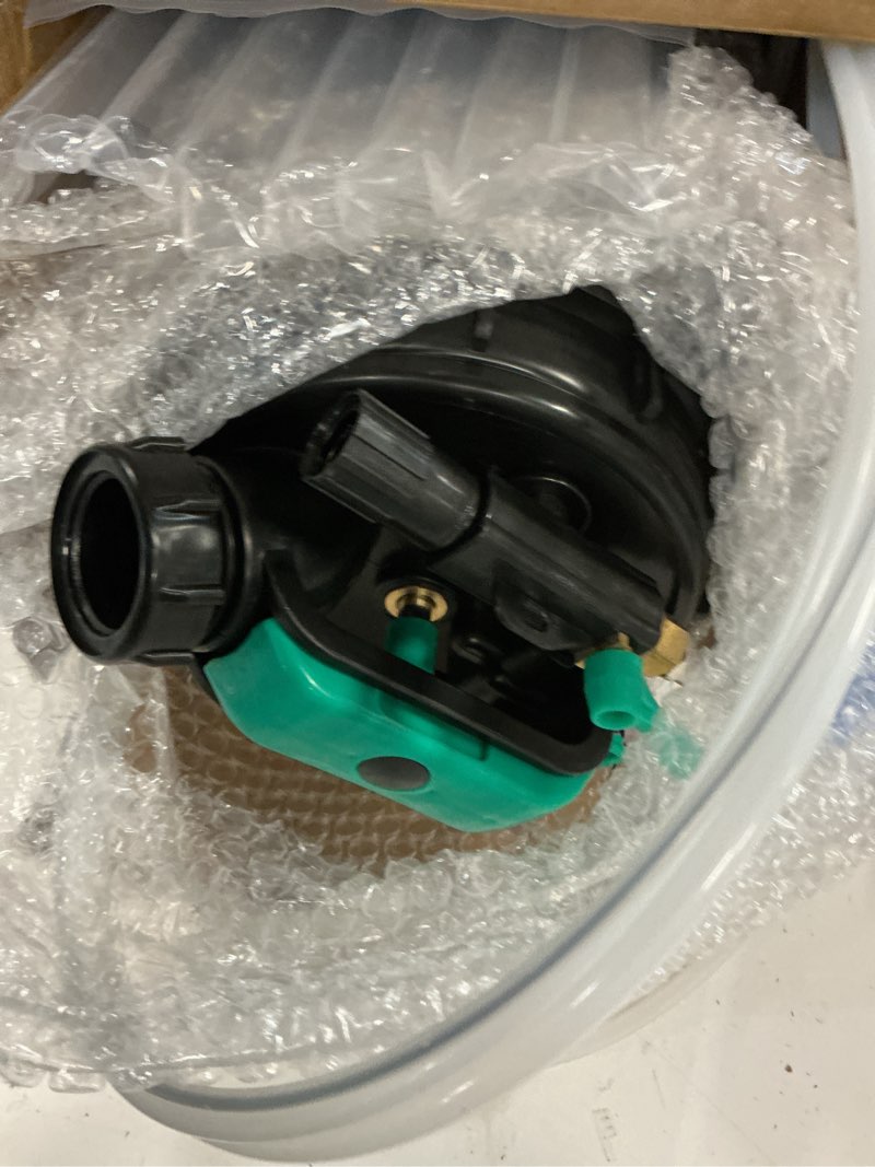 Condition photo showing As Is for poafamx 7.5l oil extractor pump pneumatic/manual, 2 gallon fluid extractor pump, oil vacuum change pump with 5 tubes and extended storage units for automotive, truck, boats oil change (2 gallon)