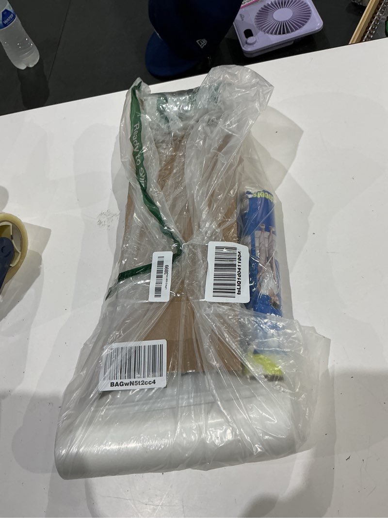 Condition photo showing As Is for azen large lint rollers for pet hair, extra sticky, 9.45 in rollers for floor, carpet, 180 sheets giant refills with 3 extendable long handle sticky mop for carpet, floor, couch