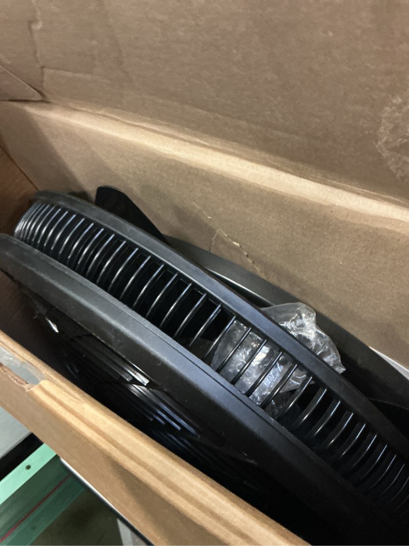 Condition photo showing Good Condition for Lasko Pedestal Fan, Oscillating Fan for Bedroom with Adjustable Height and 3 Cooling Speeds, Portable, 18", Black, 1827
