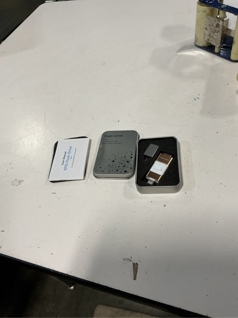 Condition photo showing Good Condition for 512gb flash drive[no app required] intended for phone tablet androidphone and computers, 4 in 1 photo stick for phone memory storage easily backup photos videos?gold? 512gb gold