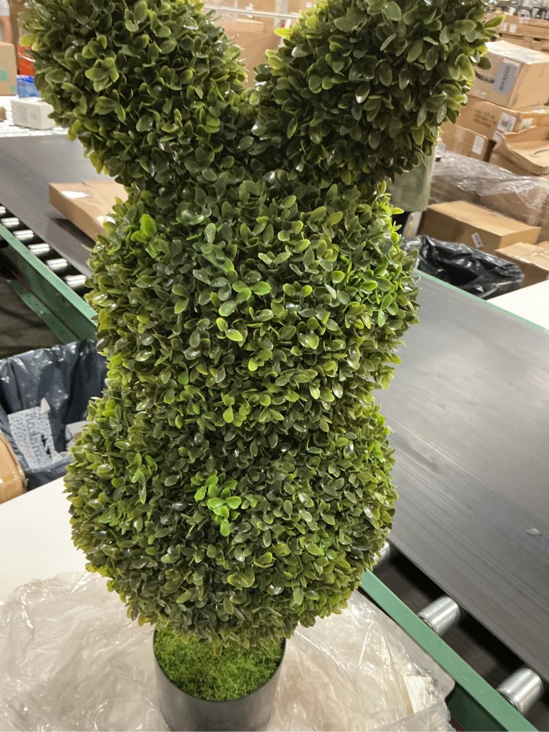 Condition photo showing Good Condition for my texas house 35” topiary easter bunny shrub tree