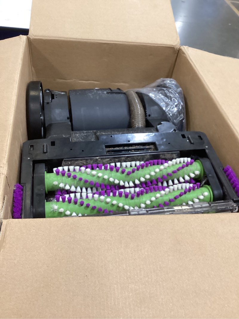 Condition photo showing As Is for bissell proheat 2x revolution pet pro plus, 3588f, upright deep cleaner, 30-minute dry time, dual dirt lifter powerbrush, hose & tool attachment, pet upholstery and tough stain tool included proheat revolution pet pro plus