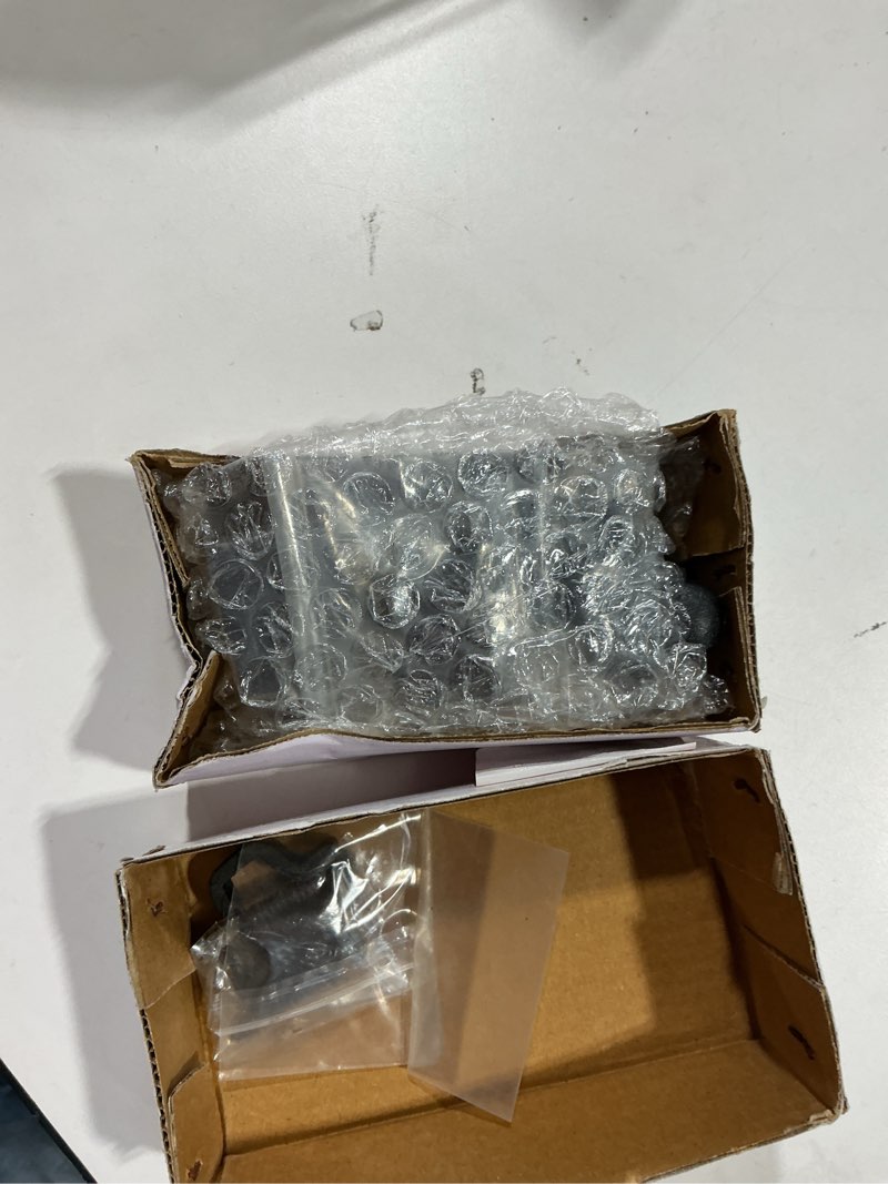 Condition photo showing Good Condition for renovators supply manufacturing slide bolt latch 3 in. black wrought iron ball tip style slide bolt with mounting hardware pack of 2 pack of 2 3.5 inch - ball tip