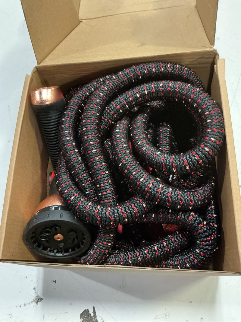 Condition photo showing Good Condition for pocket hose ballistic 50 ft expandable garden hose w/pocket pivot swivel connector, anti-burst sleeve reinforced with bulletproof fiber, lightweight, no-kink, compact, uv-protected, as seen on tv