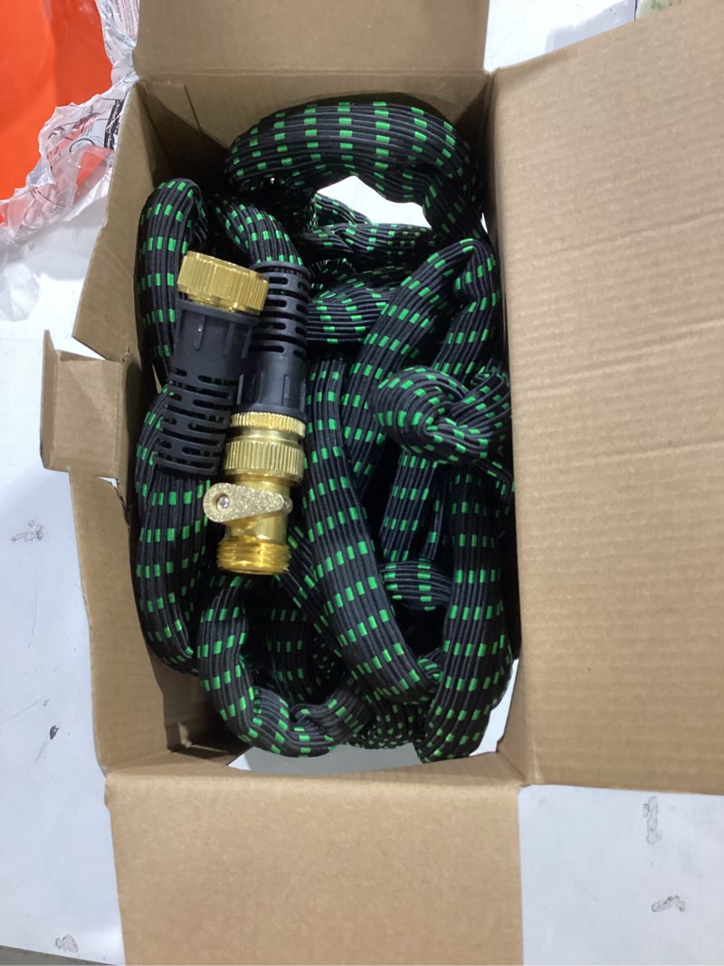 Condition photo showing As Is for flex-able hose flex-able xtreme hose 100ft - kink free, expandable, heavy duty, green