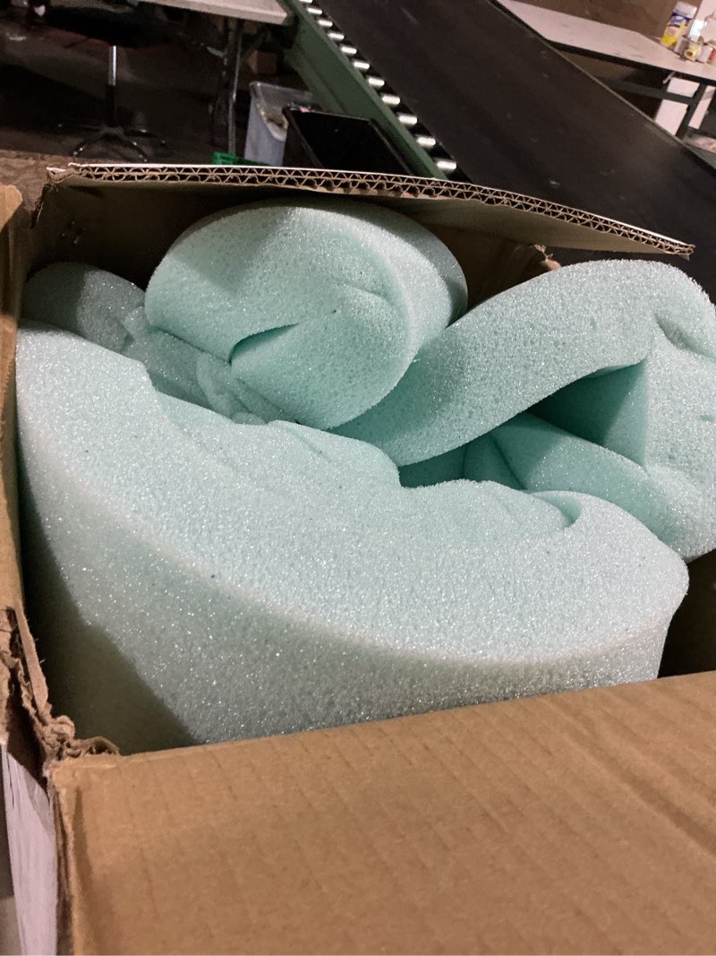 Condition photo showing As Is for linenspa memory foam mattress topper - 2 inch gel infused memory foam - plush feel - cooling and pressure relieving - certipur certified - dorm room essentials - full size full 2 inch classic gel