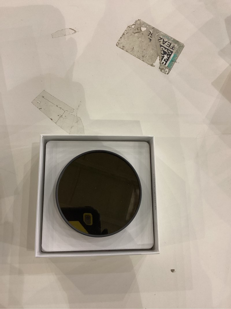 Condition photo showing As Is for Google Nest Learning Thermostat (4th gen) + Nest Temperature Sensor (2nd gen) - Obsidian Polished Obsidian