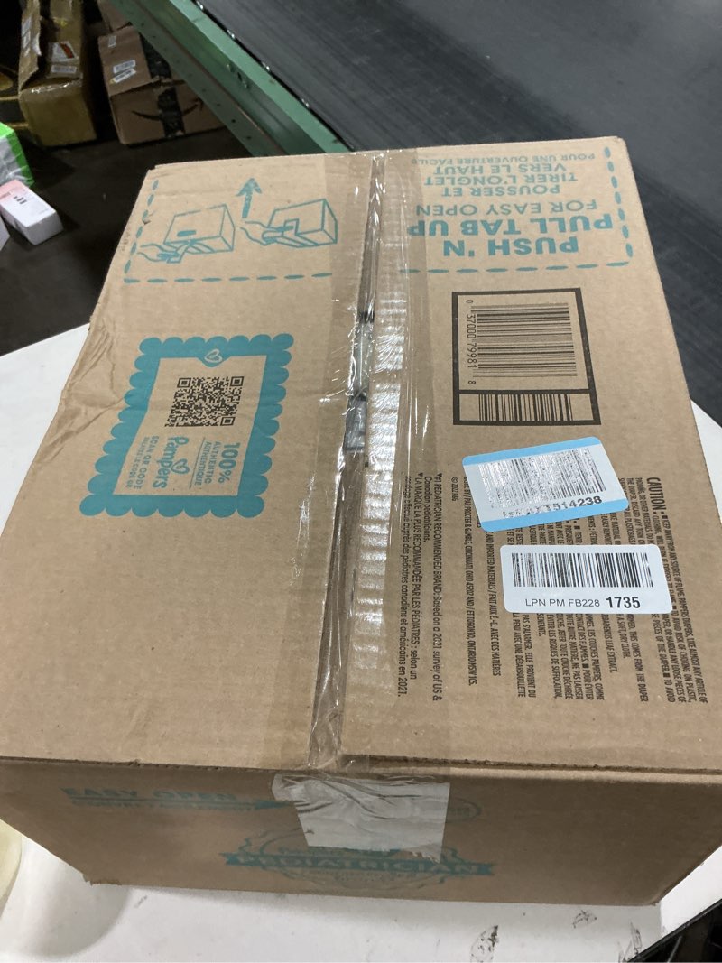 Condition photo showing New/Like New for Pampers Swaddlers Diapers, Size 4 (15-34 lbs), 150 Count, Absorbent, Keeps Baby Dry and Comfortable,