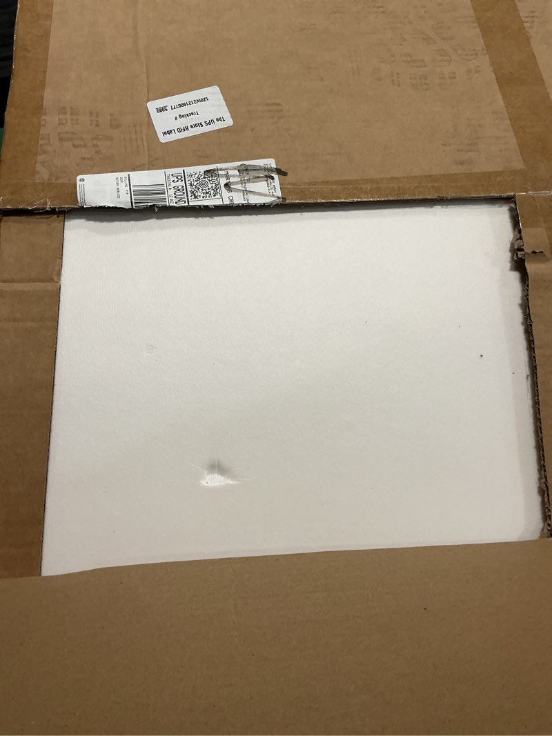 Condition photo showing As Is for pekgril 24x36" white poster board 4 pack, 5mm thick foam core board, large lightweight foam board for projects, display boards for crafts, paintings prints, art, display, presentation 4pack white