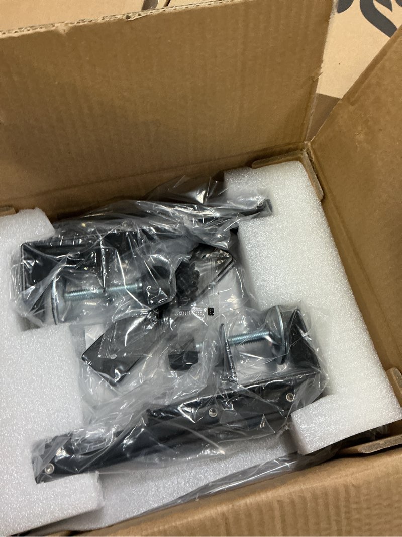 Condition photo showing Good Condition for Suptek Clamp-on 9.5 x 23.6 inch Desk Extender, Wrist Support, Foldable Keyboard Tray Platform, Suitable for Office Desks, Carbon Fiber, DSF3L Carbon Fiber 9.5" x 23.6"