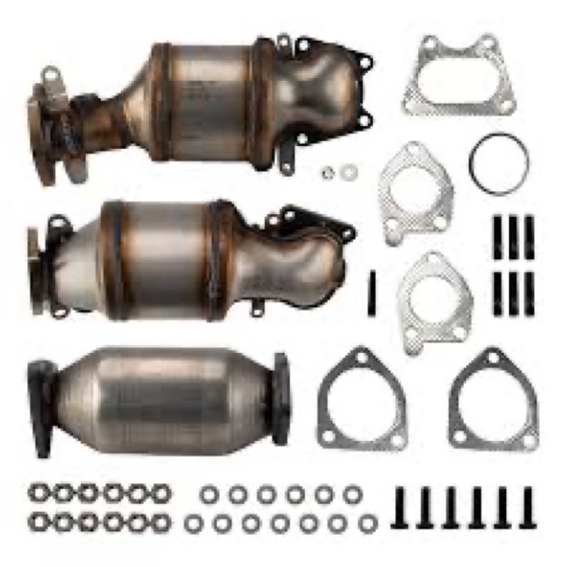FOMIUZY Catalytic Converter Kit Fit Honda Accord 2003-2007 Odyssey 2005-2007 Pilot 2005-2008 Ridgeli