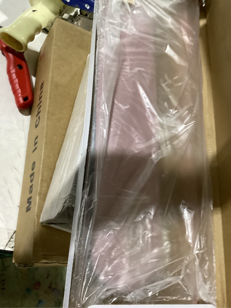 Condition photo showing Good Condition for kotemon acrylic tilted computer keyboard stand for ergonomic typing, keyboard tray holder with silicone non-slip case, clear clear 17" full size-clear