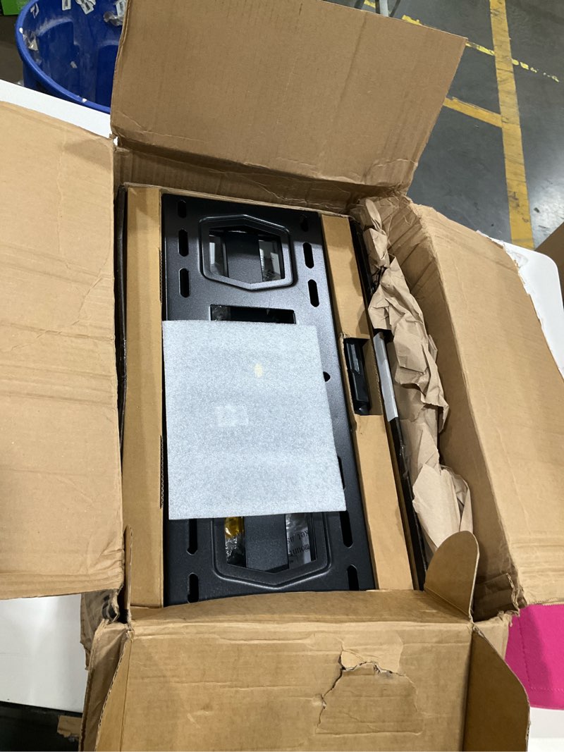 Condition photo showing Good Condition for full motion tv wall mount for most 37"-84" flat screen tv, swivel or tilt tv wall bracket with dual articulating arms, for 12"-16" wood studs, max vesa 600x400mm, load 120 lbs by usx mount 37-84 inch, 120 lb